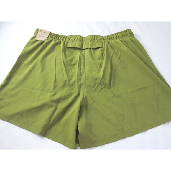 Nike Men's Challenger Brief Lined Running Athletic Shorts Pacific Moss Green NWT - Picture 4 of 6